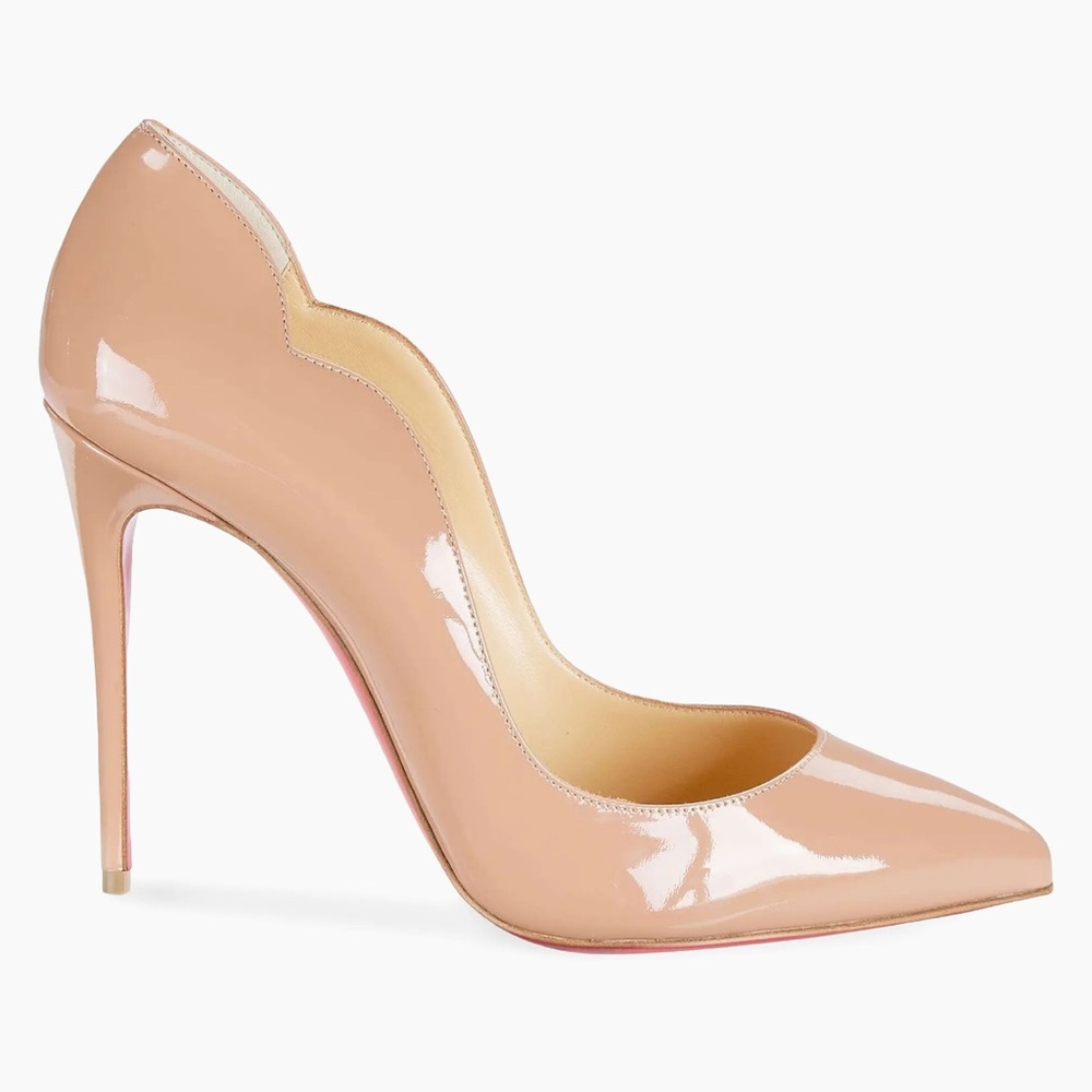 Christian Louboutin Cream Stiletto Heels